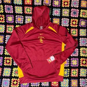USC Boys Nike Center Swoosh Hoodie Size Large/XL